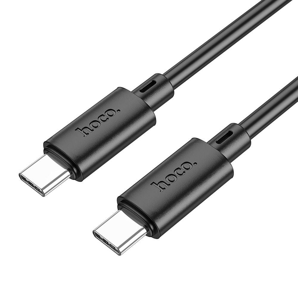 USB-C кабел за данни и зареждане - USB-C HOCO X88, 60W, 1m, черен 