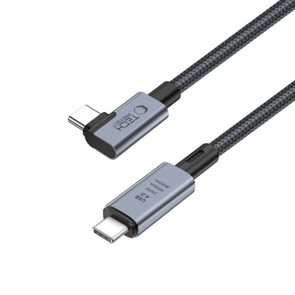 USB-C кабел за данни и зареждане - USB-C Tech-Protect Ultraboost Max L, 240W, 1,5 м, сив 