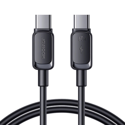 Кабел за данни и зареждане USB-C - USB-C Joyroom A14, 60W, 1.2m, Черен