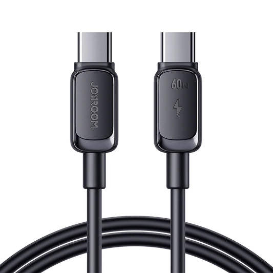 Кабел за данни и зареждане USB-C - USB-C Joyroom A14, 60W, 1.2m, Черен