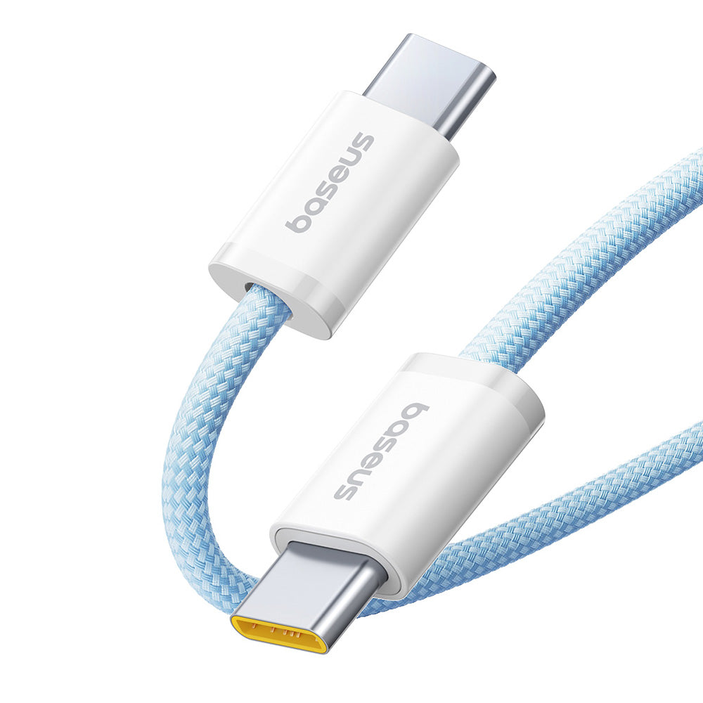 Кабел за данни и зареждане USB-C - USB-C Baseus Dynamic 4 Series, 100W, 1m, Син P10381400311-00