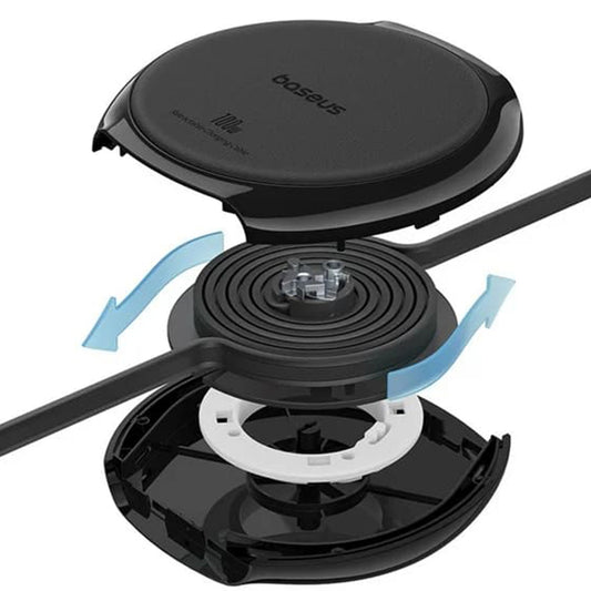 Кабел за данни и зареждане USB-C - USB-C Baseus Pathfinder Retractable, 100W, 1m, Черен P10368400111-00