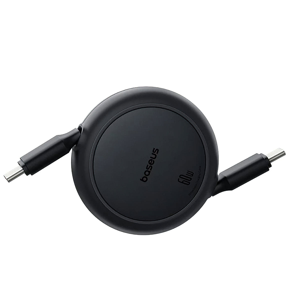 Кабел за данни и зареждане USB-C - USB-C Baseus Free2Pull Mini Retractable, 60W, 1m, Черен P10364500111-01