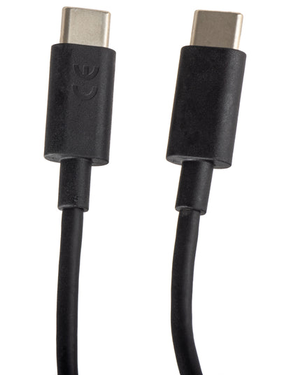 Кабел за данни и зареждане USB-A - USB-C HMD, 15W, 1m, Черен 80300226H001
