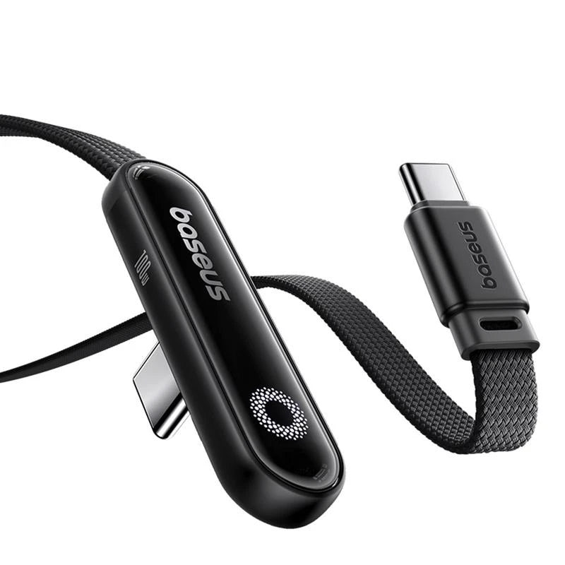 Кабел за данни и зареждане USB-C - USB-C Baseus MVP 3, 100W, 1m, Черен P10382500121-00