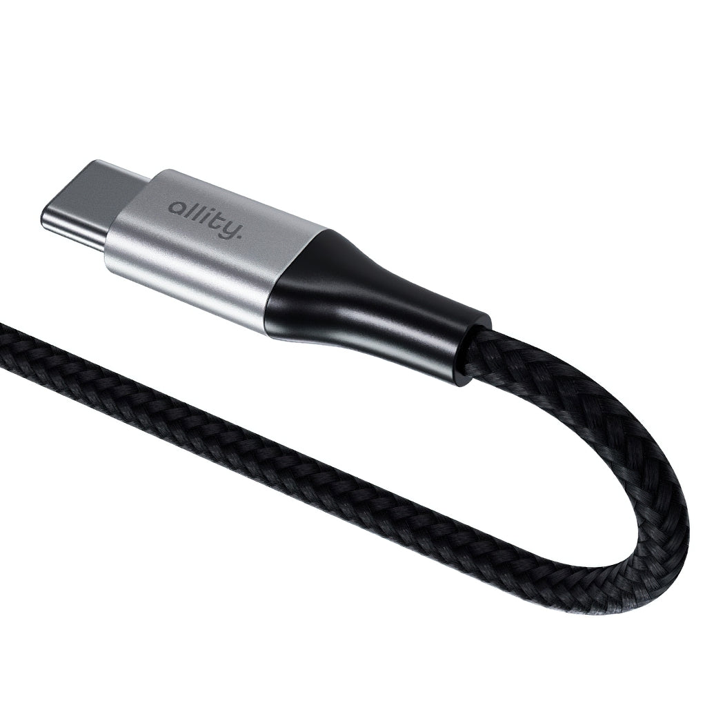 USB-C Data and Charging Cable - USB-C Allity. AUC-01, 100W, 1m, Black
