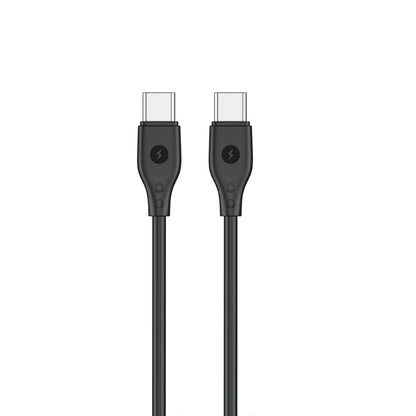 USB-C кабел за данни и зареждане - USB-C WiWu Wi-C002, 67W, 1m, черен 