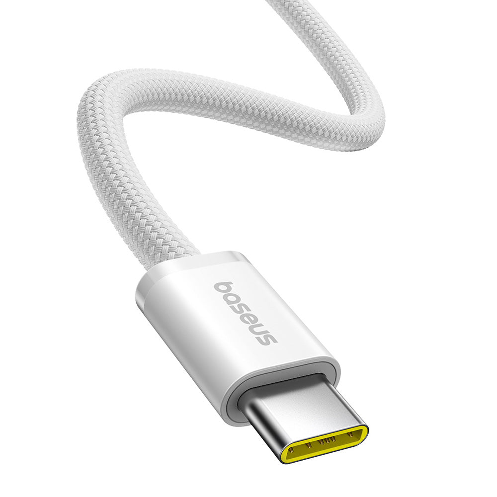 Кабел за данни и зареждане USB-C - USB-C Baseus Dynamic 4 Series, 100W, 1m, Бял P10381400211-00