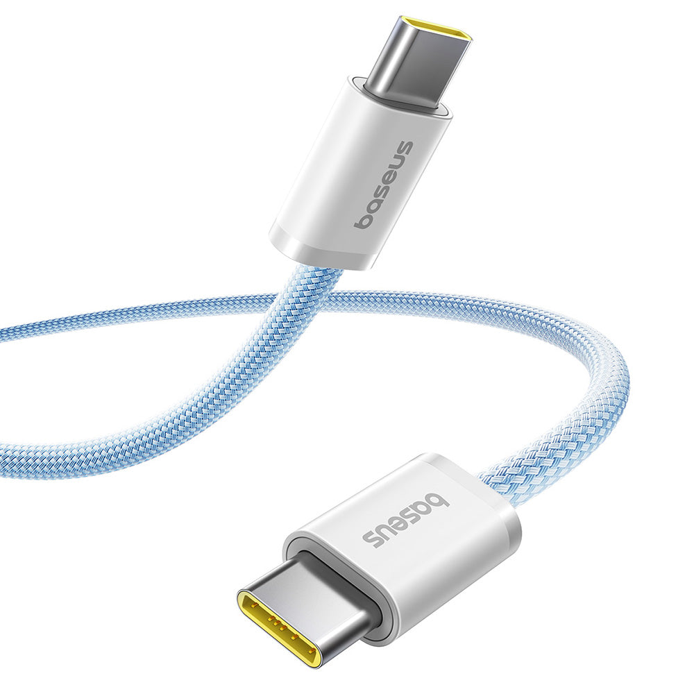 Кабел за данни и зареждане USB-C - USB-C Baseus Dynamic 4 Series, 100W, 1m, Син P10381400311-00