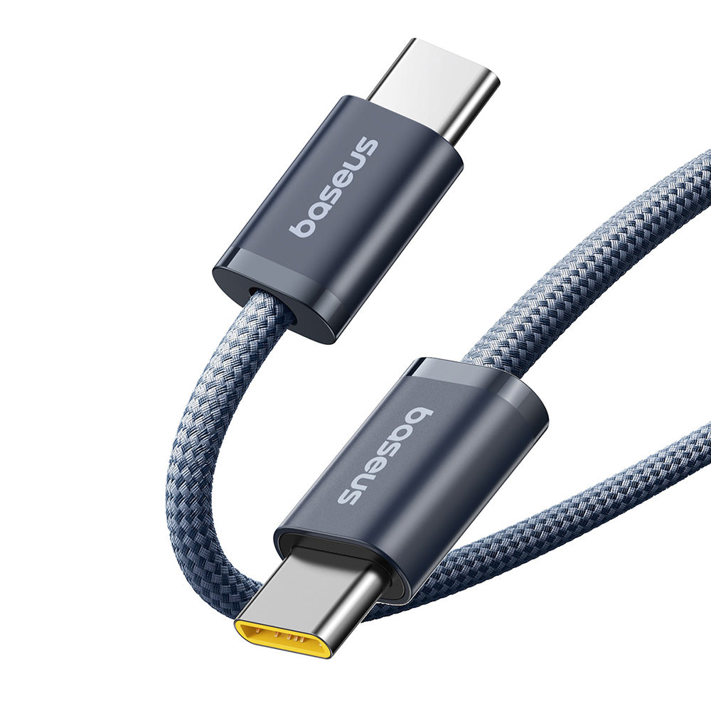 Кабел за данни и зареждане USB-C - USB-C Baseus Dynamic 4 Series, 100W, 2m, Тъмносин P10381400121-01
