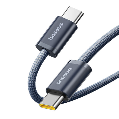 Кабел за данни и зареждане USB-C - USB-C Baseus Dynamic 4 Series, 100W, 2m, Тъмносин P10381400121-01