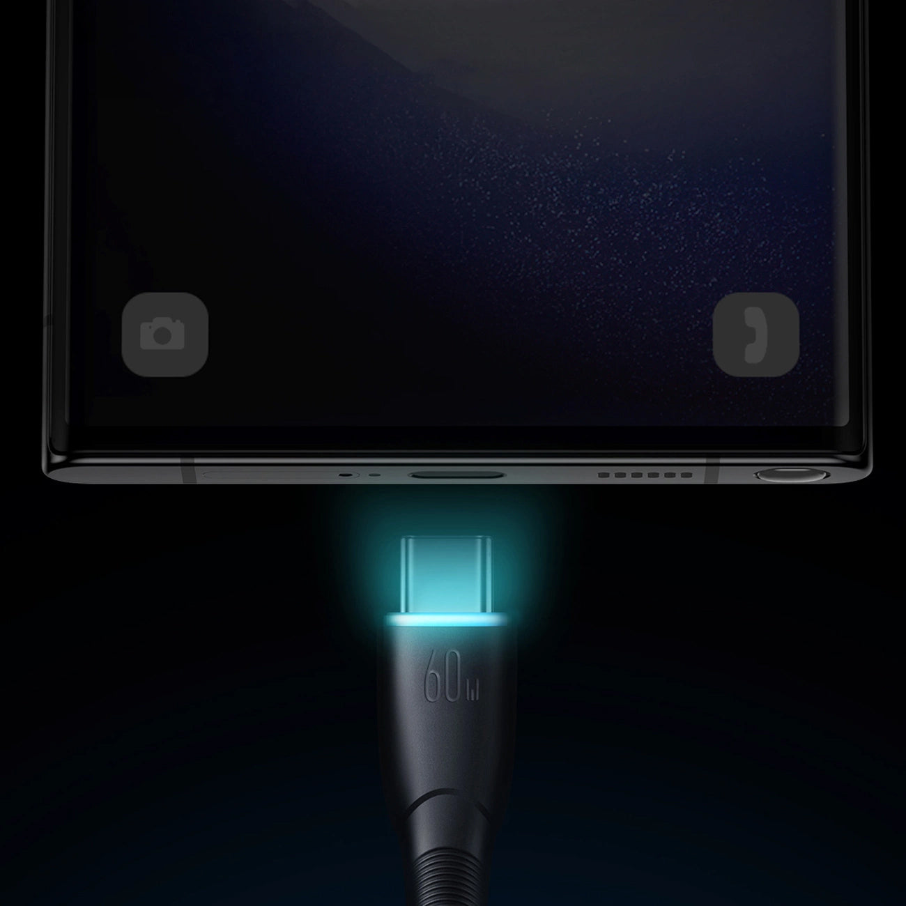 Кабел за данни и зареждане USB-C - USB-C Joyroom S-A32, 60W, 1m, Черен