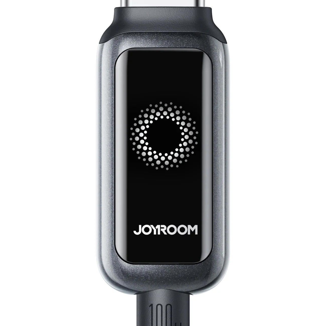 Кабел за данни и зареждане USB-C - USB-C Joyroom S-A55 StarFlight Display, 100W, 1.2m, Черен