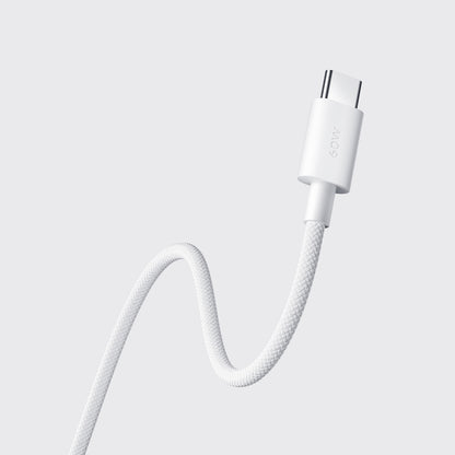 Кабел за данни и зареждане USB-C - USB-C Xiaomi, 60W, 1m, Бял BHR0878GL