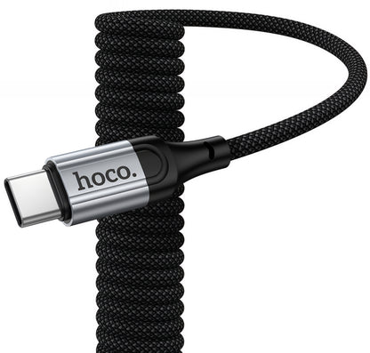 Кабел за данни и зареждане USB-A - USB-C HOCO X121, 18W, 1.5m, Черен