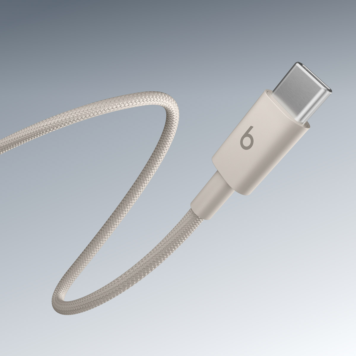 Кабел за данни и зареждане USB-C - USB-C Beats, 1.5m, Бежов MDGD4ZM/A
