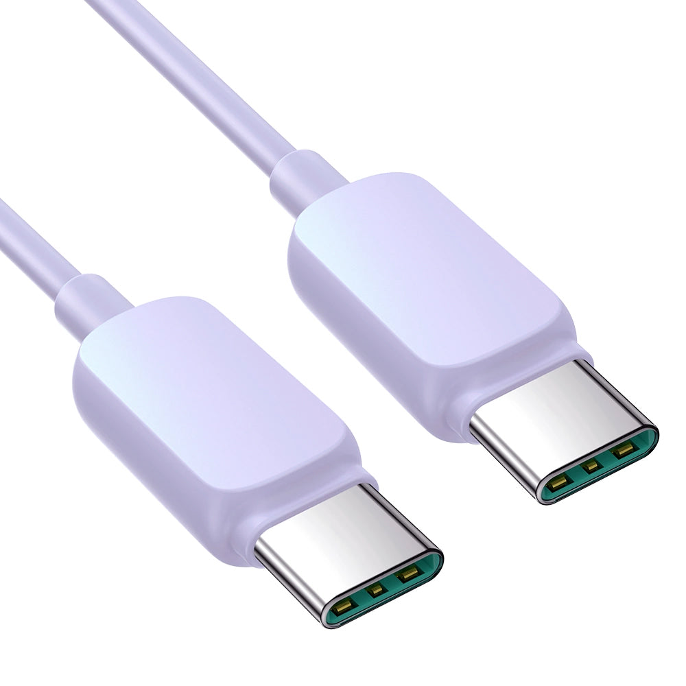Кабел за данни и зареждане USB-C - Lightning Joyroom S-A14, 20W, 1.2м, лилав