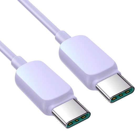 Кабел за данни и зареждане USB-C - Lightning Joyroom S-A14, 20W, 1.2м, лилав