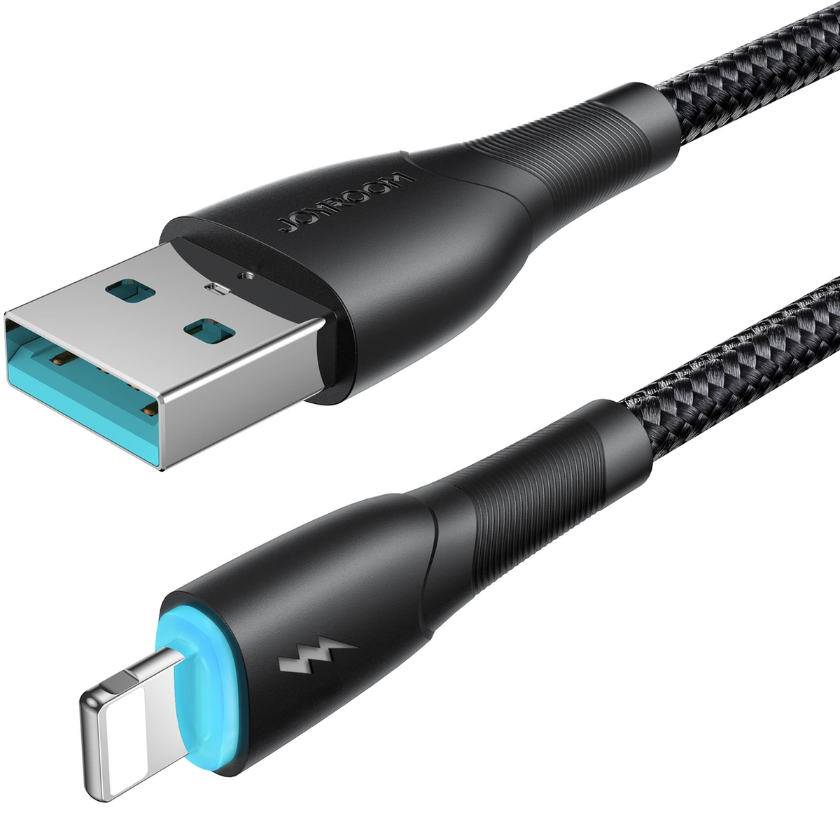 Joyroom S-A32 USB-A to Lightning Data and Charging Cable, 18W, 1m, Black