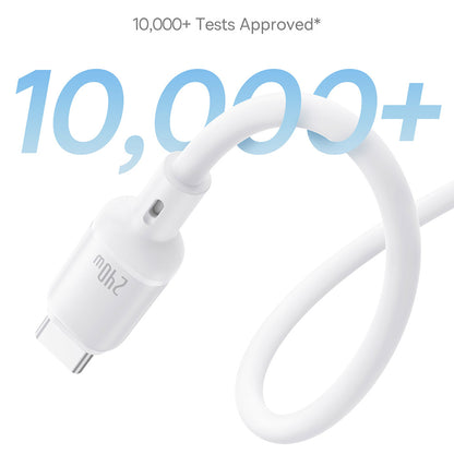 Кабел за данни и зареждане USB-C - USB-C Baseus PicoGo, 240W, 1m, Син P10376800311-00