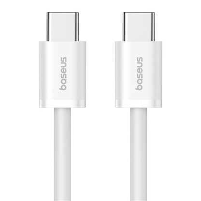 Кабел за данни и зареждане USB-C - USB-C Baseus Superior Series 2, 30W, 2m, Бял P10365200211-01