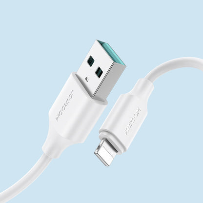 Кабел за данни и зареждане USB-A - Lightning Joyroom S-A9, 18W, 1m, Бял