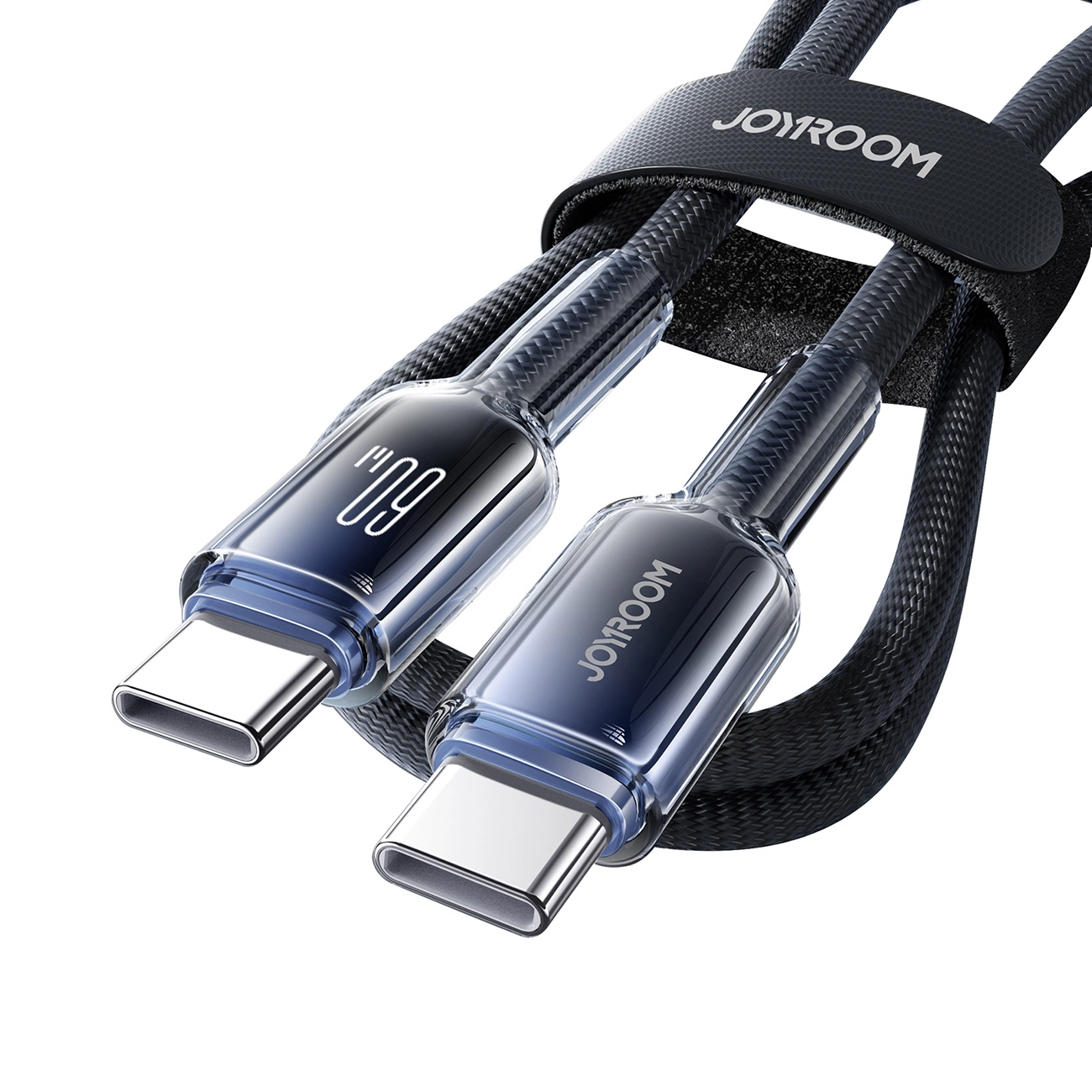 USB-C Data and Charging Cable - USB-C Joyroom S-A42, 60W, 1.2m, Black