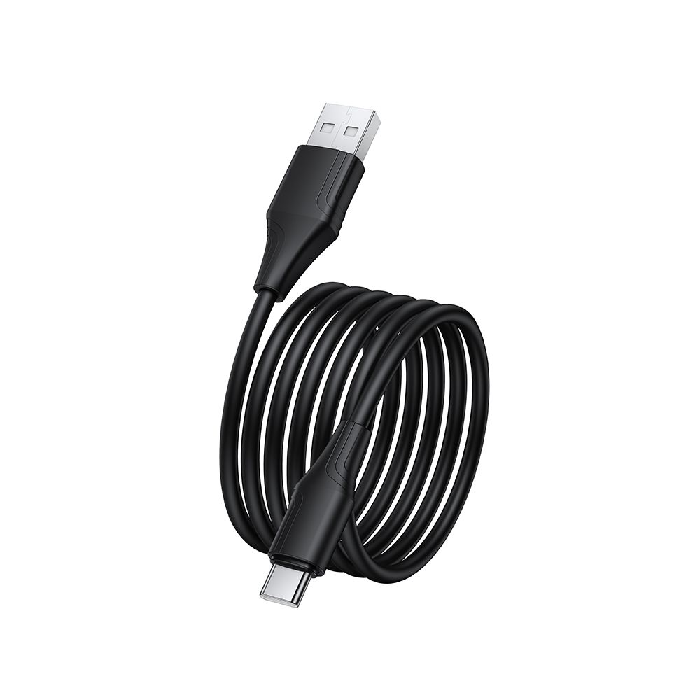 USB-A to USB-C Data and Charging Cable HOCO X124, 18W, 1m, Black