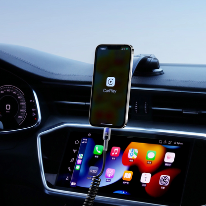 Кабел за данни и зареждане USB-C - Lightning Joyroom S-A43 Crystal, 30W, 1.5m, Черен