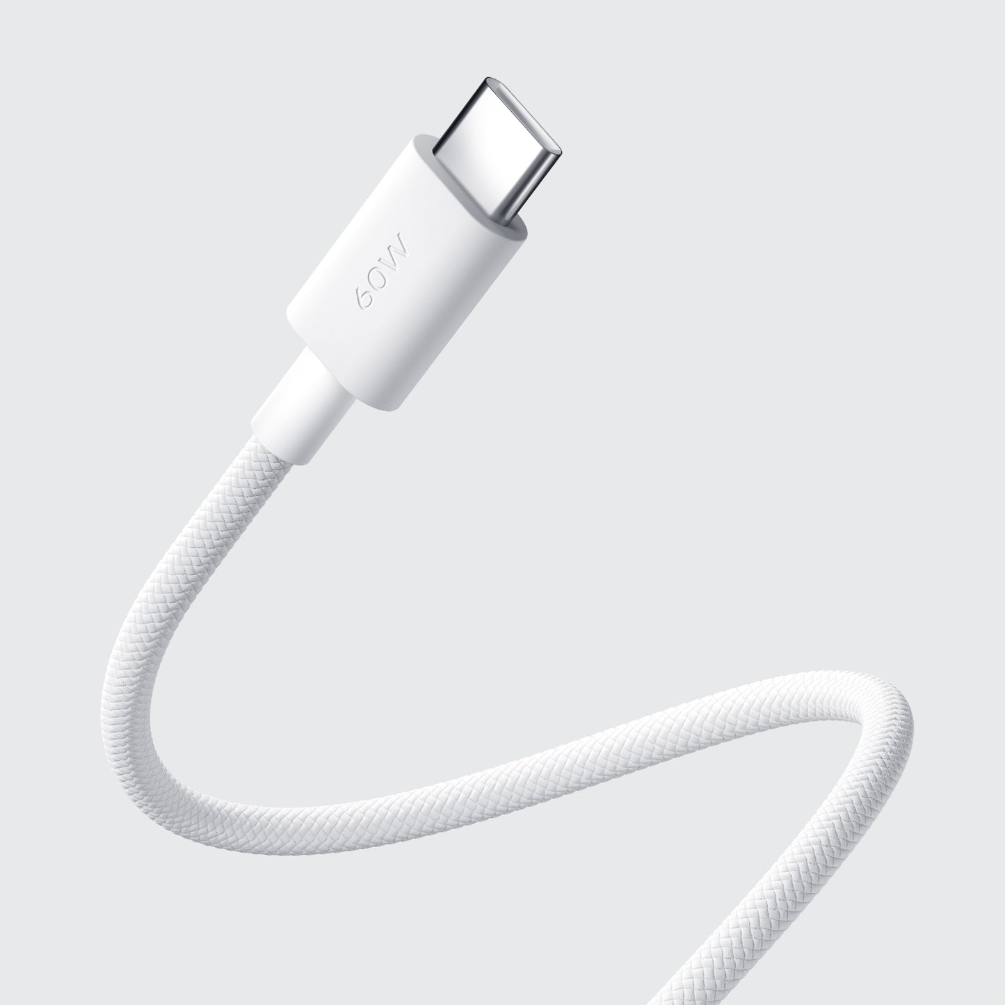 Кабел за данни и зареждане USB-C - USB-C Xiaomi, 60W, 1m, Бял BHR0878GL