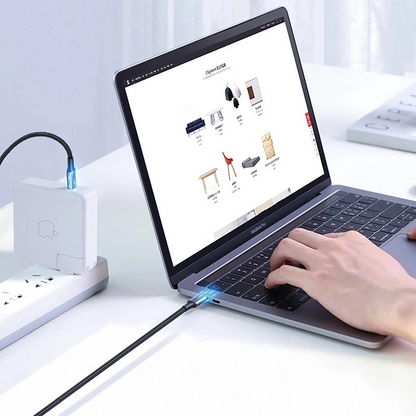 Кабел за данни и зареждане USB-C - USB-C UGREEN US316, 100W, 3m, Сив