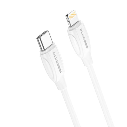 BLUE Power USB-C - Lightning кабел за данни и зареждане BLUE Power B2BX19, 18W, 2 м, бял