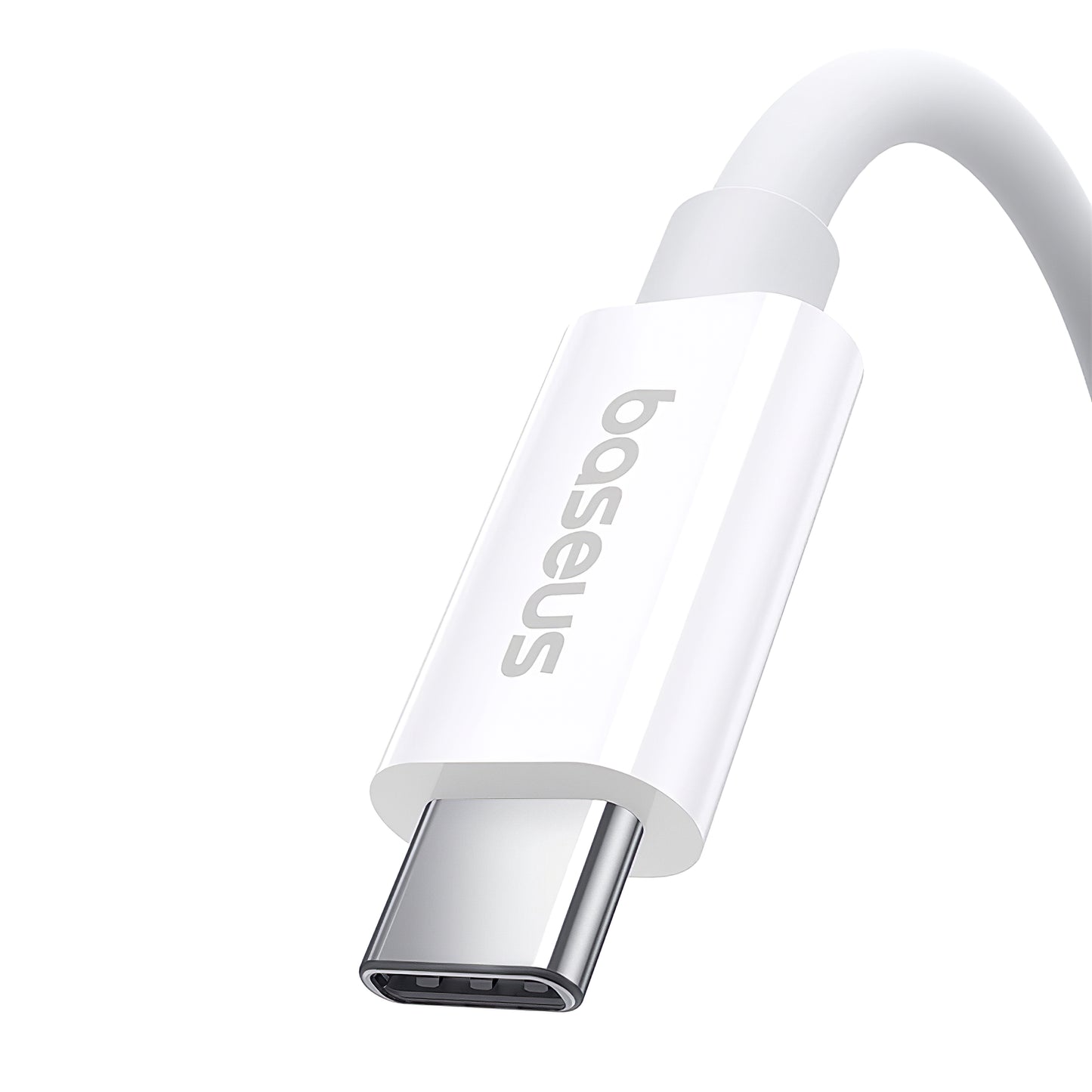 USB-C кабел за данни и зареждане - USB-C Baseus Superior Series 2, 240W, 1m, бял P10365200211-02