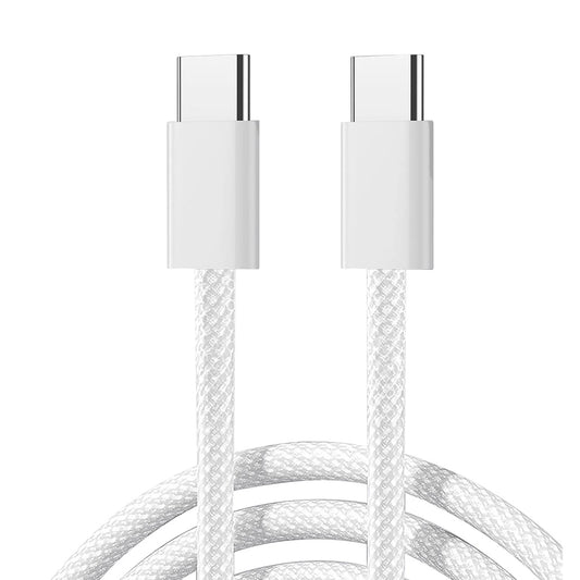 USB-C кабел за данни и зареждане - USB-C Joyroom S-A45, 60W, 1m, бял 