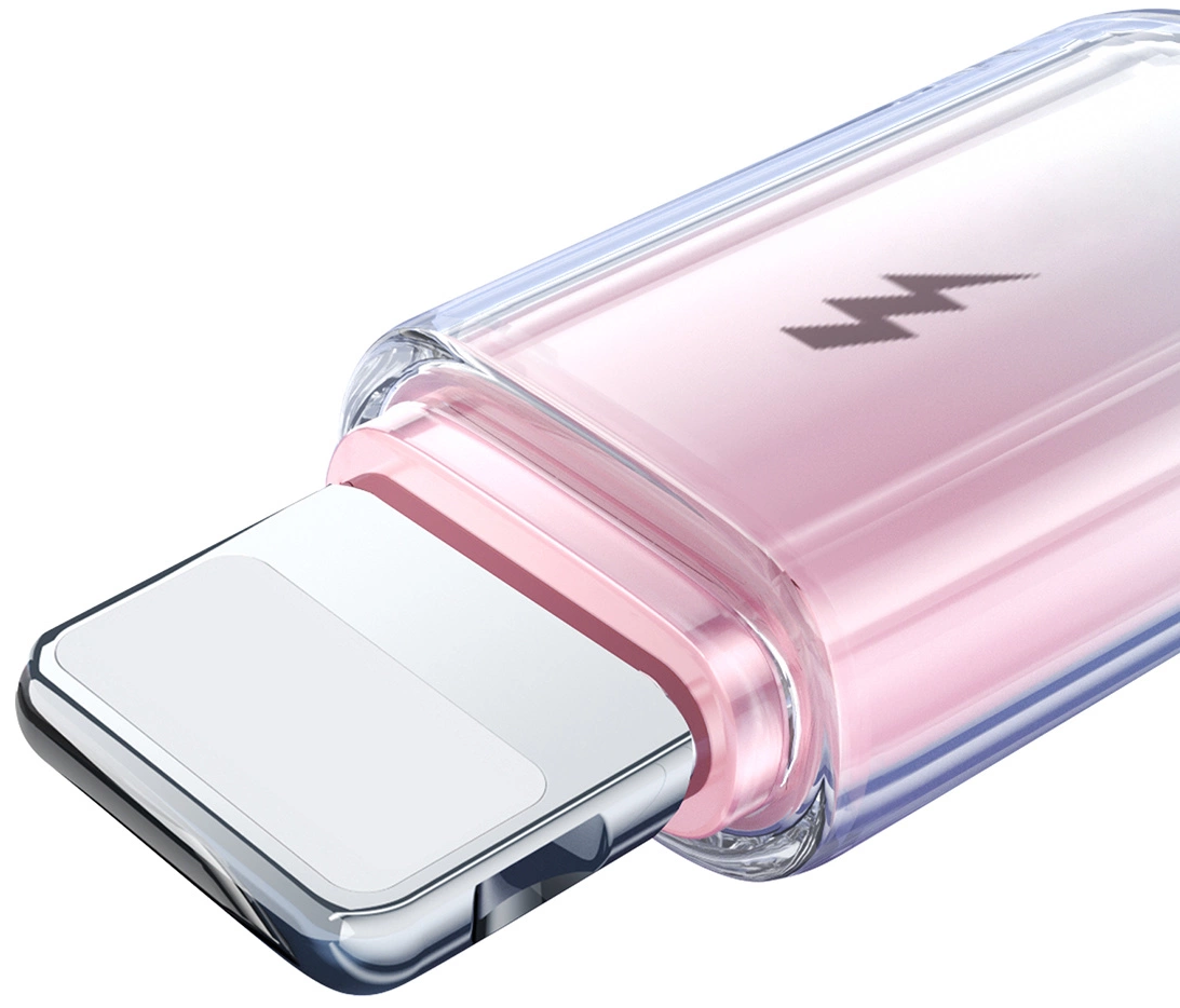 Кабел за данни и зареждане USB-A - Lightning Joyroom S-A42, 18W, 1.2м, бял