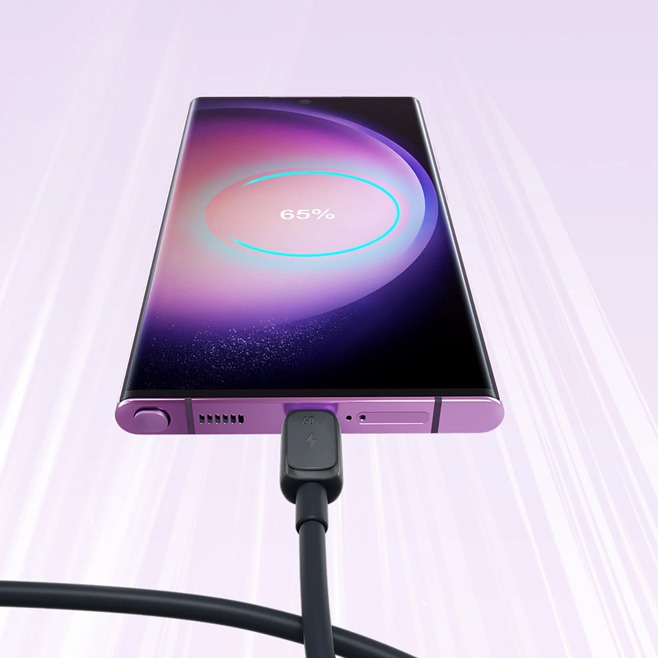 Кабел за данни и зареждане USB-C - USB-C Joyroom A14, 60W, 1.2m, Черен