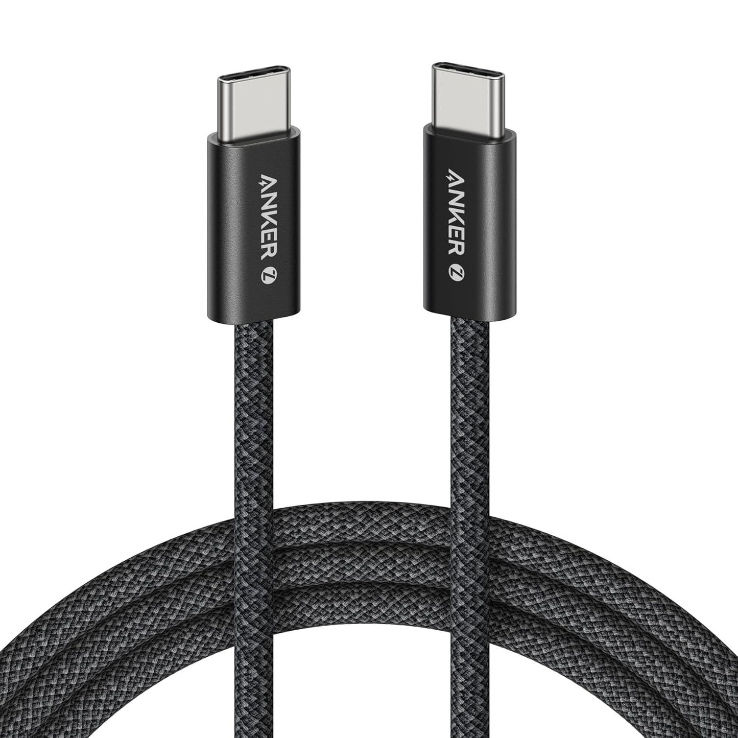 Кабел за данни и зареждане USB-C - USB-C Anker Zolo, 240W, 1.8m, Черен A8060H12