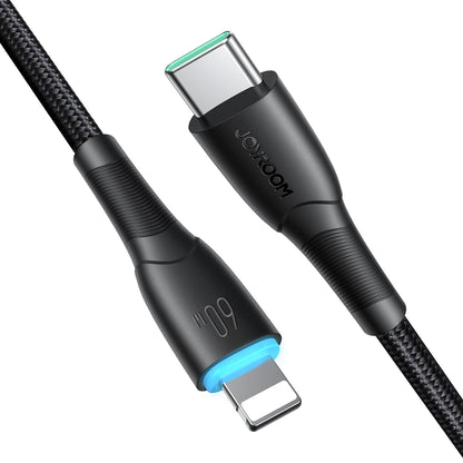 Кабел за данни и зареждане USB-C - USB-C Joyroom S-A32, 60W, 1m, Черен