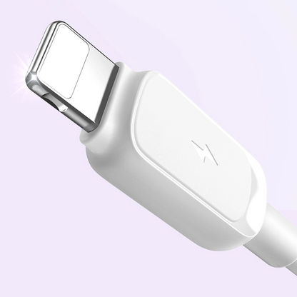 Кабел за данни и зареждане USB-A - Lightning Joyroom S-A14, 18W, 1.2м, бял