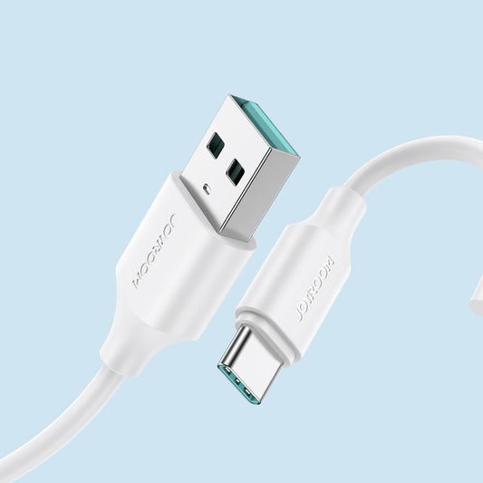 Кабел за данни и зареждане USB-A - USB-C Joyroom S-A9, 20W, 1m, Бял