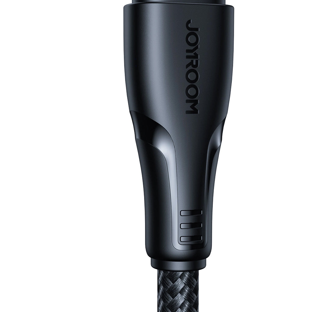 Кабел за данни и зареждане USB-C - Lightning Joyroom S-A11, 20W, 0.25m, Черен