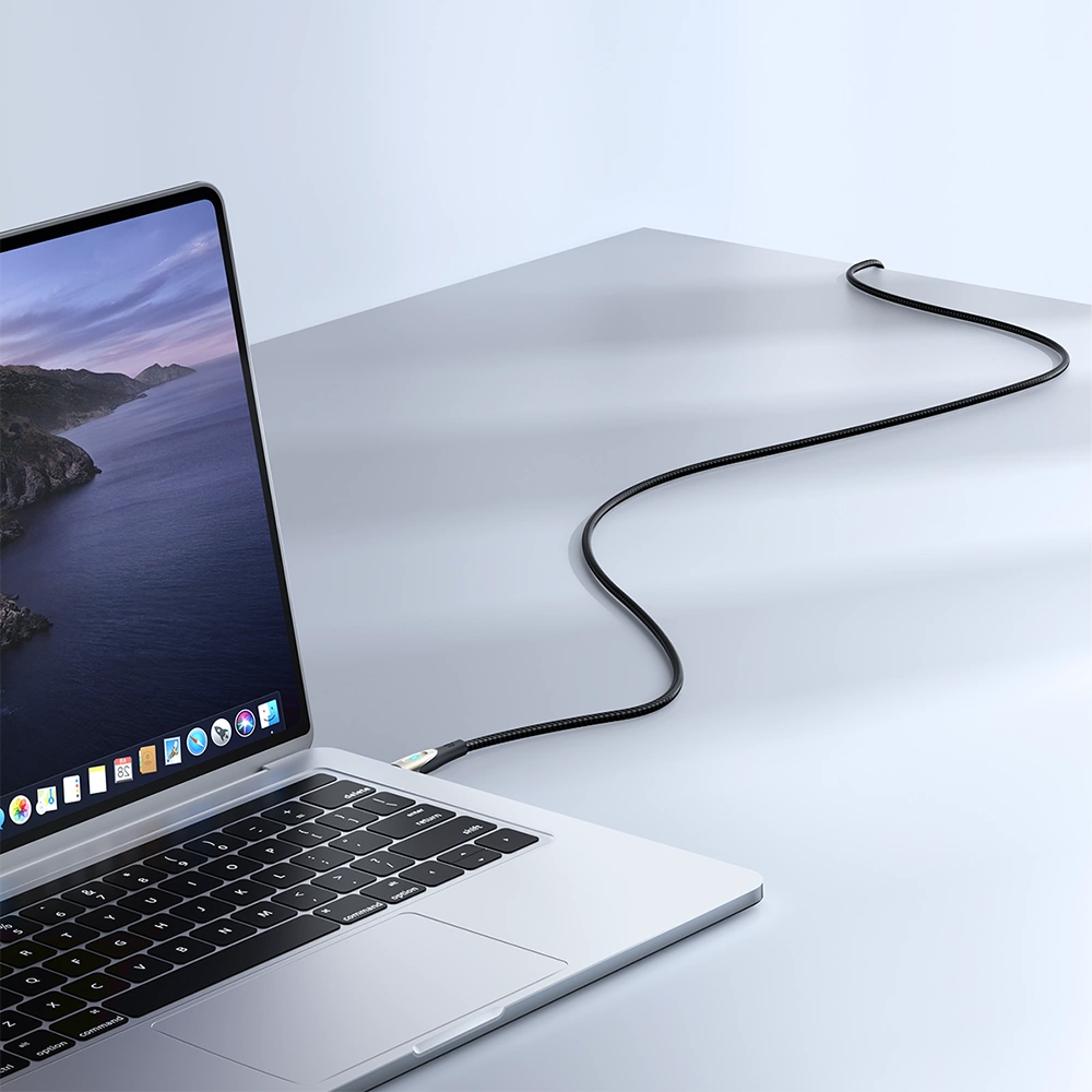 Кабел за данни и зареждане USB-A - Lightning Joyroom SA31-AL3, 18W, 1.2м, Черен