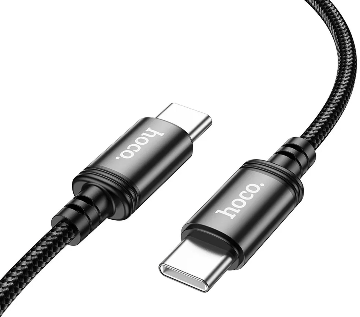 Кабел за данни и зареждане USB-C - USB-C HOCO X91, 60W, 3m, Черен