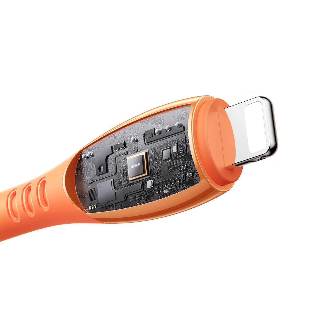 Кабел за данни и зареждане USB-C - Lightning Joyroom S-A59 Vibrant, 30W, 1.2m, Оранжев