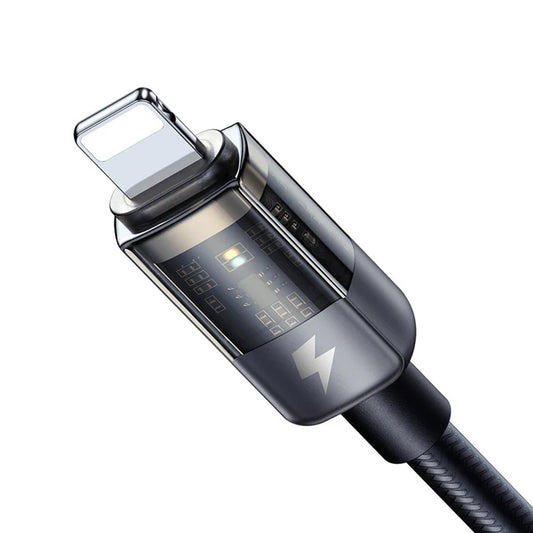 USB-A to Lightning McDodo CA-3140 Auto Power Off Data and Charging Cable, 18W, 1.2m, Black