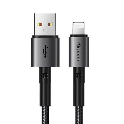 Кабел за данни и зареждане USB-A - Lightning McDodo CA-3580, 18W, 1.2m, Черен
