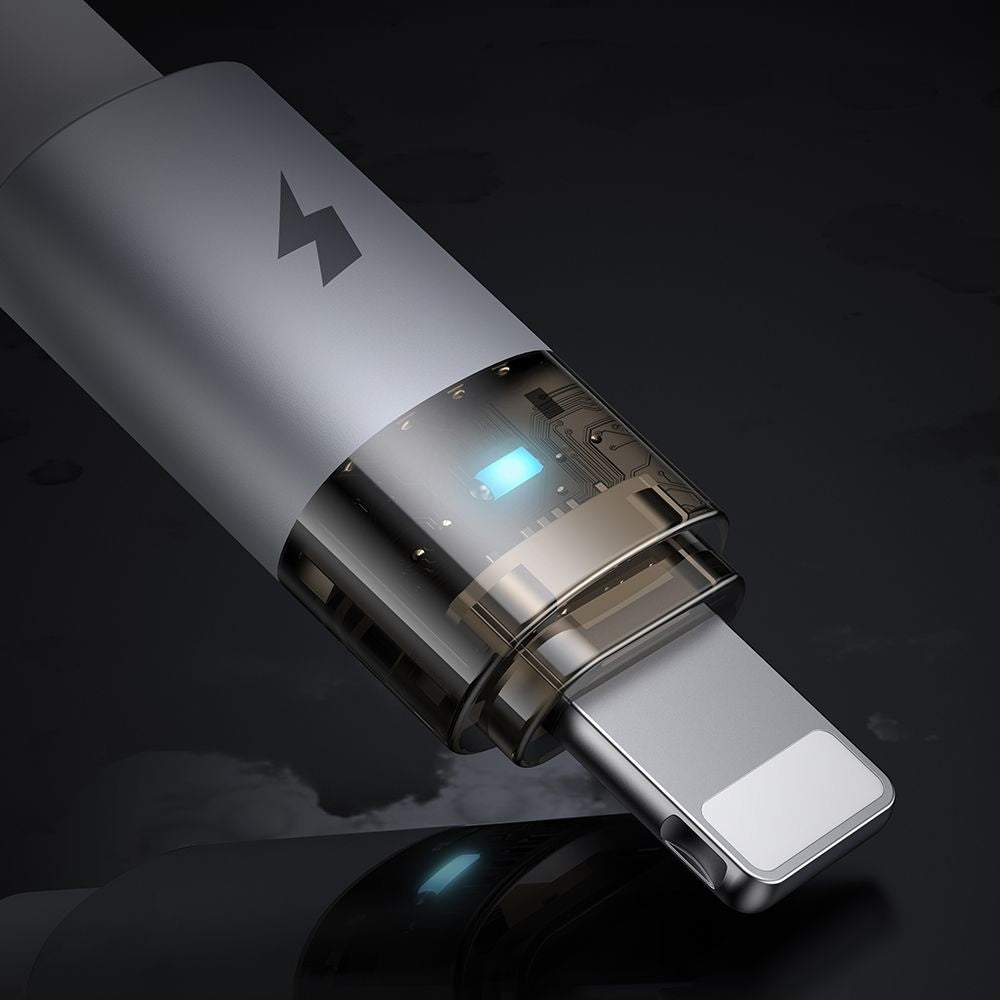 Кабел за данни и зареждане USB-A - Lightning McDodo CA-6912, 18W, 1.2m, Бял