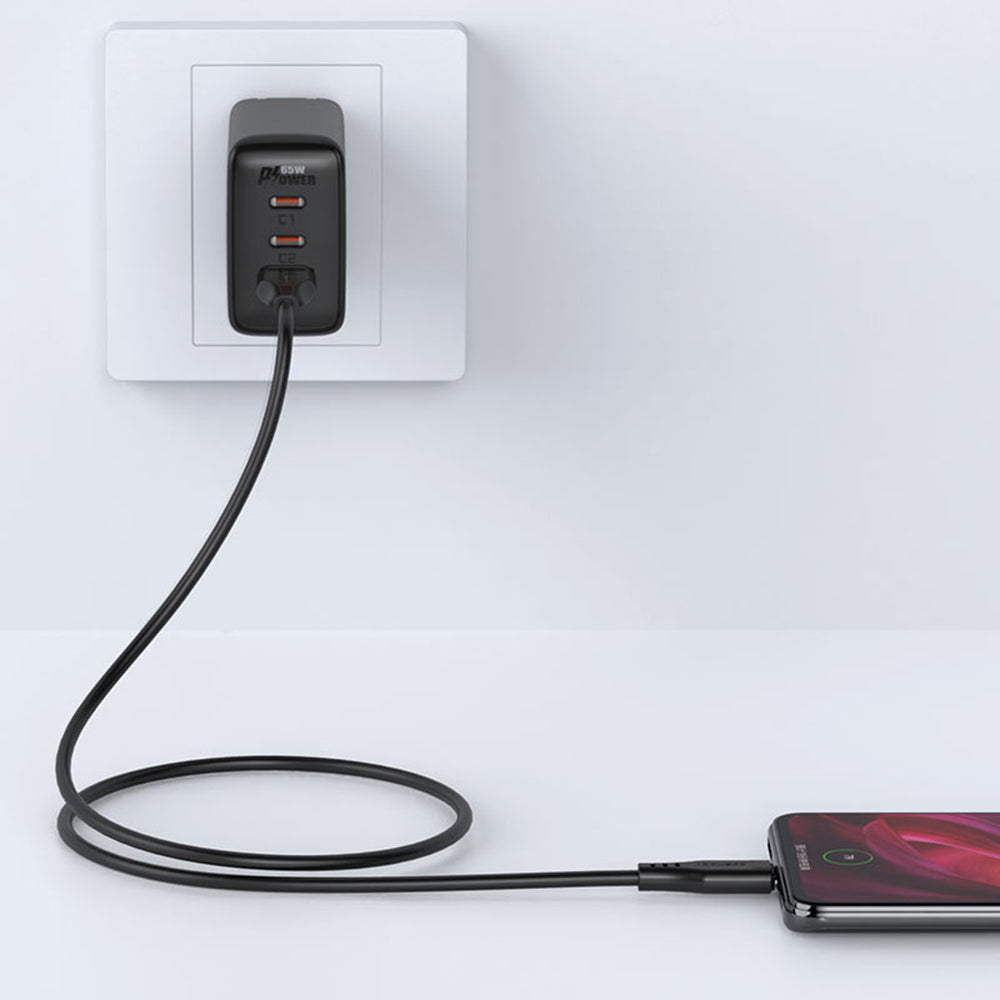 Кабел за данни и зареждане USB-A - microUSB Acefast C3-09, 18W, 1.2m, Бял