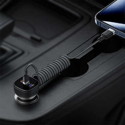 Кабел за данни и зареждане USB-A - USB-C Acefast C14-04, 18W, 1.2m, Черен