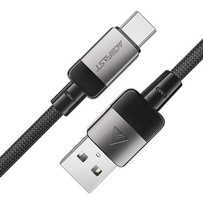 Кабел за данни и зареждане USB-A - USB-C Acefast C9-04, 18W, 1.2m, Черен